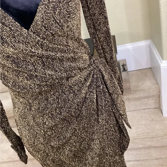 NWT SIZE XS Show Me Your MuMu Green Asymmetrical Bodycon Dress - Picture 3 of 6